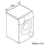BOSCH Perilica-sušilica 8 WNC244070 9 kg, 6 kg, 1400 o/min - Slika 9