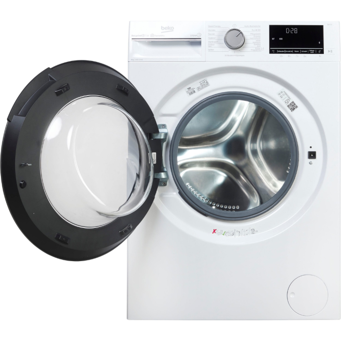 BEKO Perilica rublja b300 B3WFU58415W1 8 kg, 1400 okretaja u minuti, SteamCure - 99% bez alergena - Slika 2