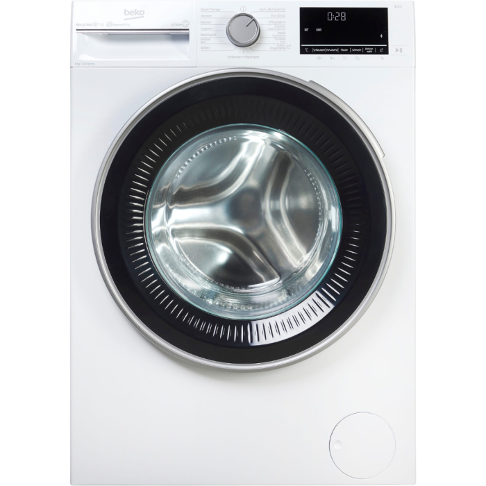 BEKO Perilica rublja b300 B3WFU58415W1 8 kg, 1400 okretaja u minuti, SteamCure - 99% bez alergena - Slika 4