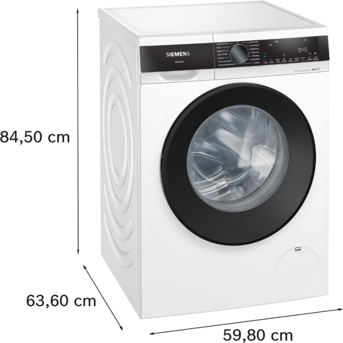 SIEMENS Perilica rublja iQ500 WG44G2F41 i-Dos: automatsko doziranje & smartFinish: zaglađuje bore zahvaljujući pari - Slika 5