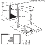 AEG potpuno integrirana perilica posuđa FSK64907Z 911536582 - Slika 5
