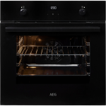 AEG Ugradbena pećnica serije 6000 BEE43511AB 60 cm, 65 l, sustav toplog zraka, funkcija roštilja