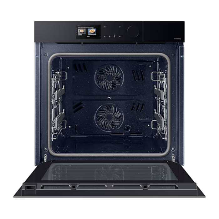 SAMSUNG Dual Cook™ ugradbena pećnica, 76 ℓ, A+*, piroliza, crno staklo, serija 7  NV7B7997ADK/U1 - Slika 9