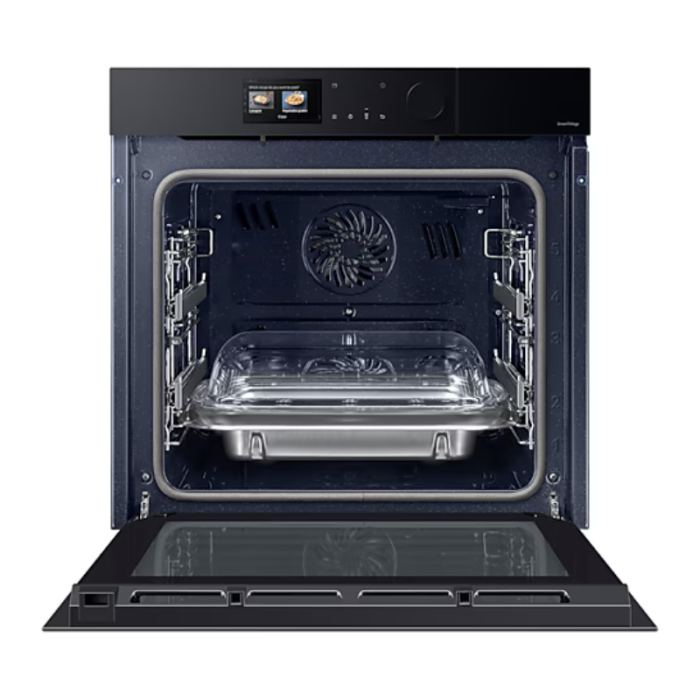 SAMSUNG Dual Cook™ ugradbena pećnica, 76 ℓ, A+*, piroliza, crno staklo, serija 7  NV7B7997ADK/U1 - Slika 3