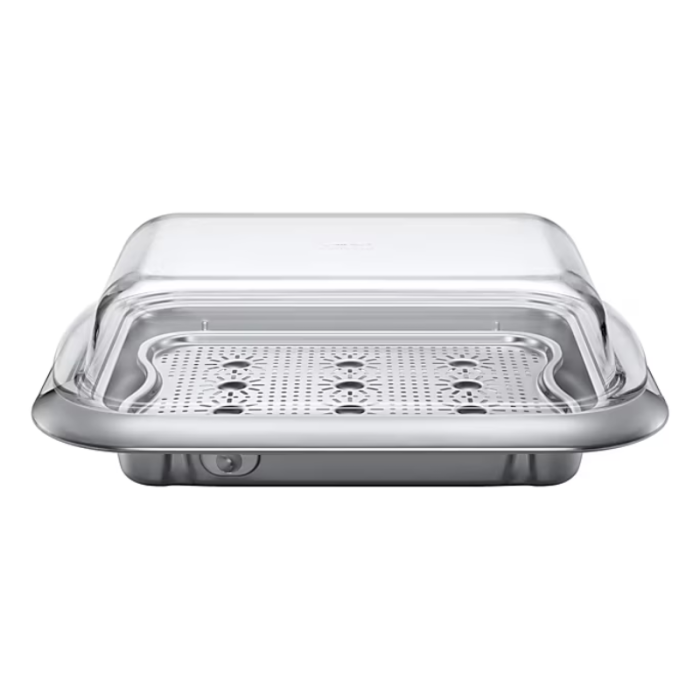 SAMSUNG Dual Cook™ ugradbena pećnica, 76 ℓ, A+*, piroliza, crno staklo, serija 7  NV7B7997ADK/U1 - Slika 15