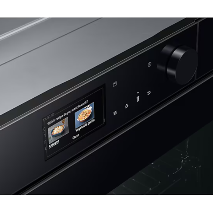 SAMSUNG Dual Cook™ ugradbena pećnica, 76 ℓ, A+*, piroliza, crno staklo, serija 7  NV7B7997ADK/U1 - Slika 11