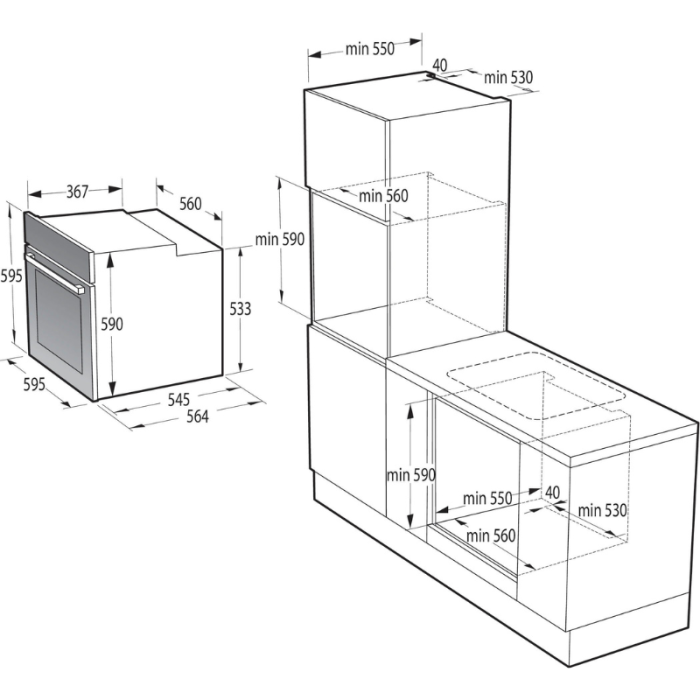 GORENJE Pećnica BPSA 6747 AirFry funkcija - Slika 5