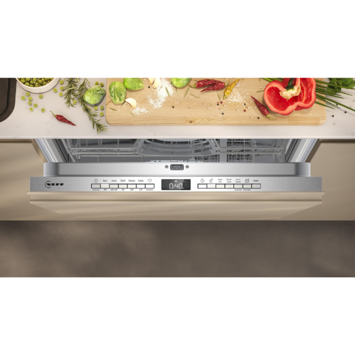 NEFF potpuno ugradbena perilica posuđa S155HTX04E s Rack Maticem - Slika 9