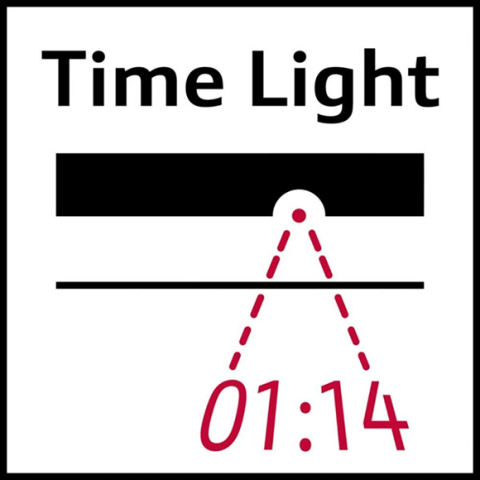 NEFF XXL potpuno ugradbena perilica posuđa N 50 S255ECX06E Vremensko svjetlo: preostalo vrijeme rada projicirano na pod - Slika 3