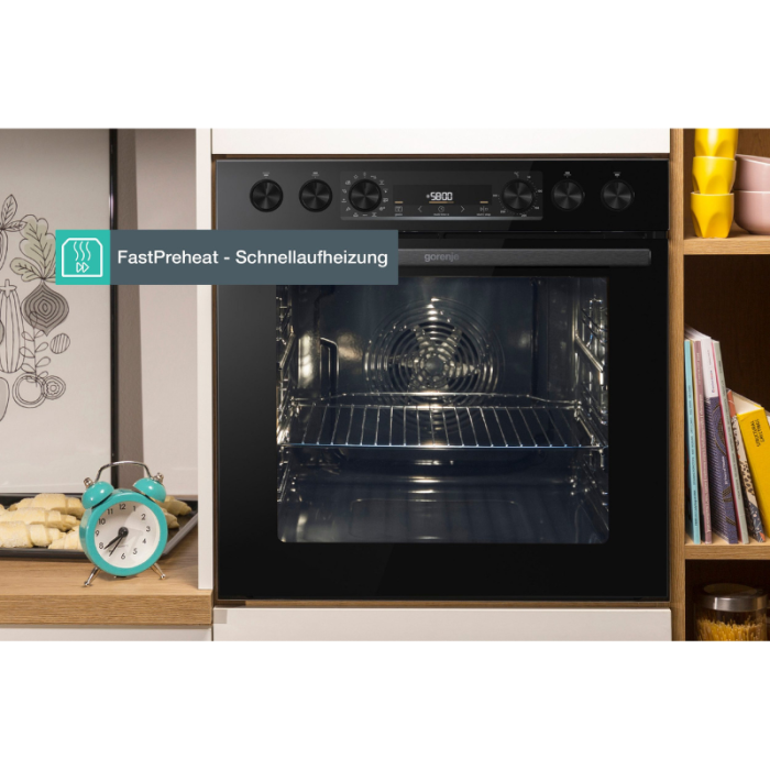 GORENJE ugradbeni set ploča i pećnica Pacific štednjak Funkcija za pizzu s 300 °C – idealno za pizzu, focacciu i još mnogo toga! - Slika 15