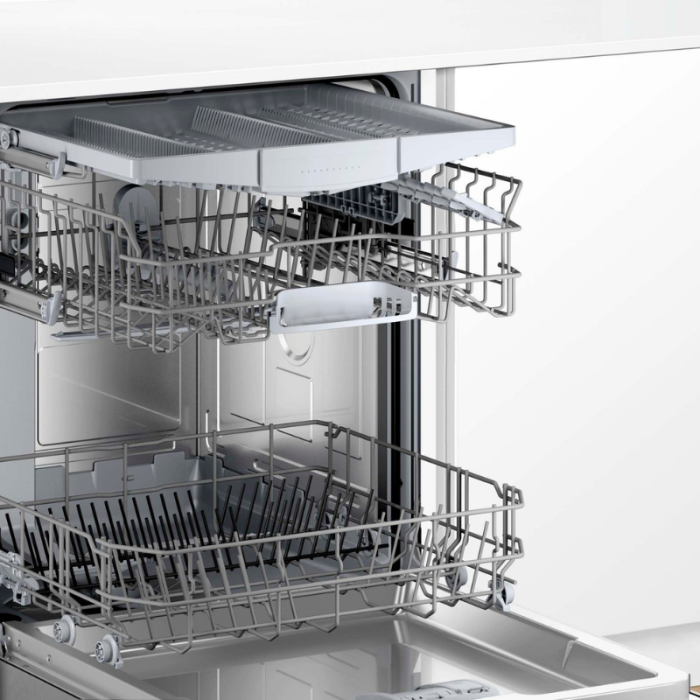 BOSCH Djelomično integrirana perilica posuđa Serija 2 SMI2HVS02E Fleksibilnost zahvaljujući Vario ladici i gornjoj košari s podesivom visinom - Slika 3
