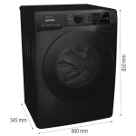 GORENJE Perilica rublja WPNEI94A1DTSB Energetski razred A-10% - Slika 5