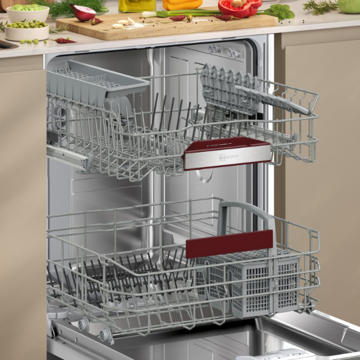 NEFF potpuno ugradbena perilica posuđa S155EBX16E s otvorenim suhim - Slika 2