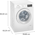 SIEMENS Perilica rublja iQ500 WU14UT28 može se instalirati ispod pulta - Slika 2