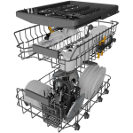 BAUKNECHT Samostojeća perilica posuđa BK4FC11BS7A0X ActiveDry - Slika 8