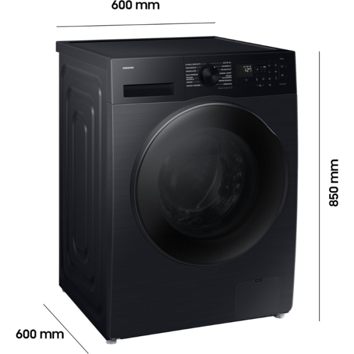 SAMSUNG Perilica-sušilica rublja WD5000D WD9EDG5B15BBEG Higijena - program na pari - Slika 3