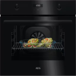 AEG BEK43511XB 5000 SurroundCook® / Ugradbena pećnica / Funkcija čišćenja vodom / Crna