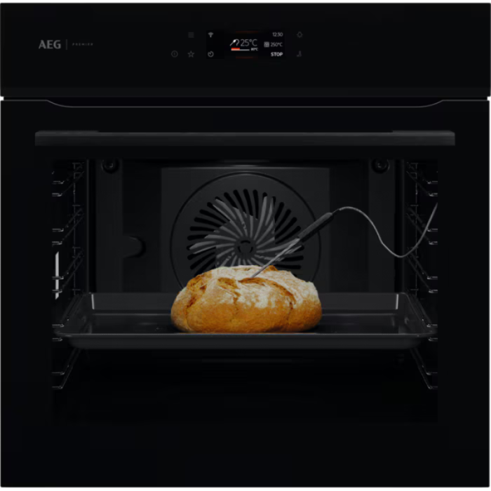 AEG BP6210B 7000 MealAssist / Ugradbena pećnica / Omogućen Wi-Fi / Pirolitičko samočišćenje / Crna - Slika 1