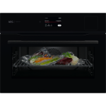 AEG CS7900B 8000 MealAssist sa SteamPro / Ugradbena kompaktna pećnica / Omogućen Wi-Fi / Čišćenje parom / Crna