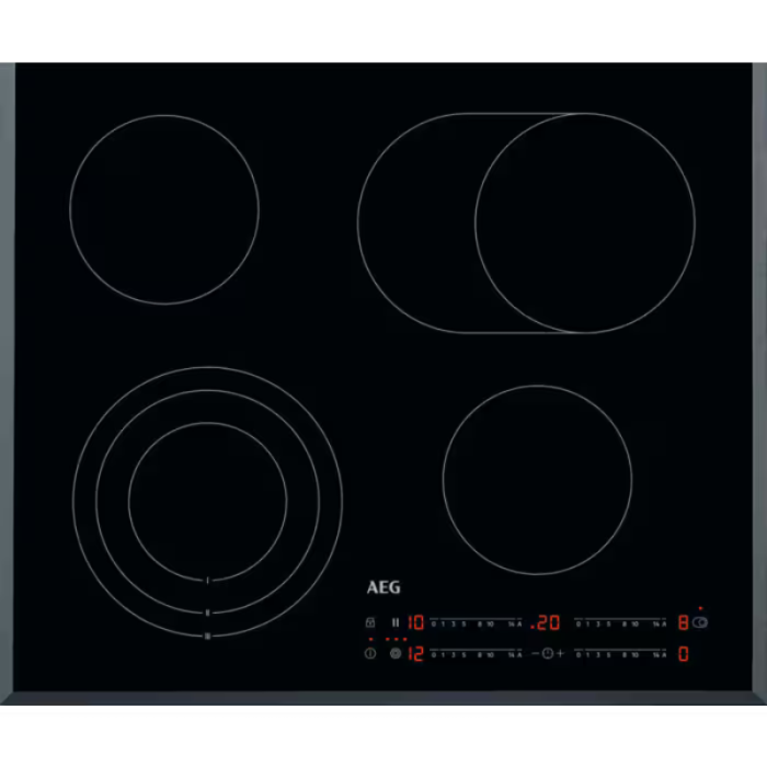 AEG HRB64470FB 3000 Radiant ploča za kuhanje / Samostalna staklokeramička ploča za kuhanje / 60 cm - Slika 2