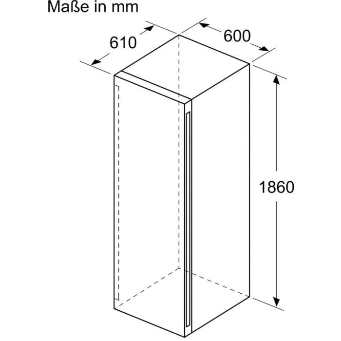 BOSCH Hladnjak za vino KWK36ABGA za 199 standardnih boca od 0,75 l - Slika 9