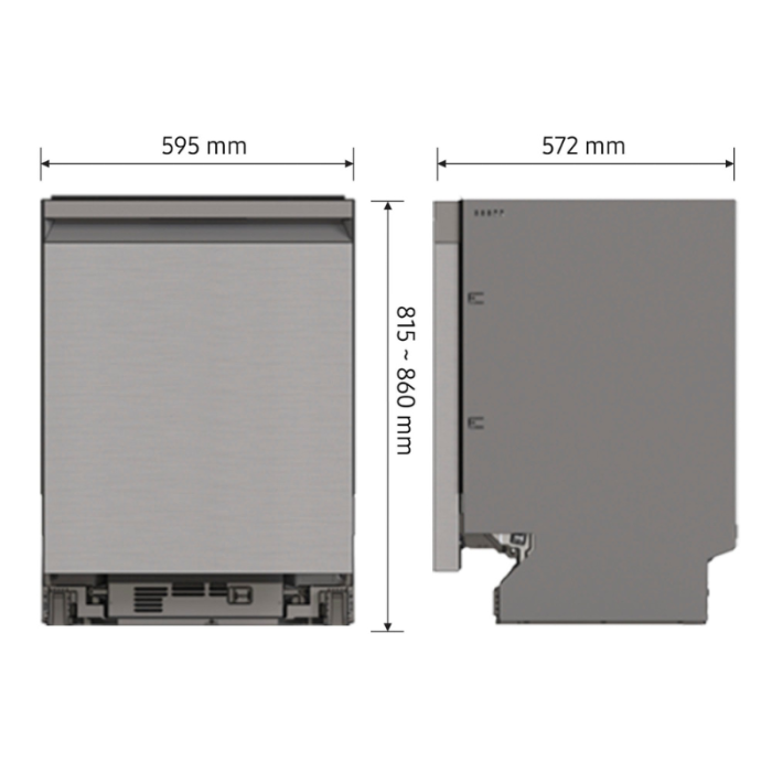 SAMSUNG Podpultna perilica posuđa DW60BG750USLET - Slika 13