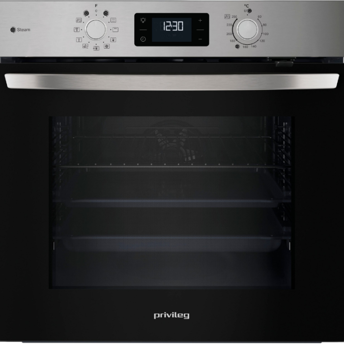 PRIVILEG Ugradbena pećnica PBA2S85HU1 Nježno kuhanje zahvaljujući programu za kuhanje na pari Turn&Go za najbolje rezultate - Slika 1