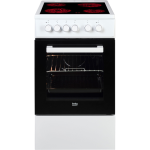 BEKO Električni samostojeći štednjak FSS57000GW s roštiljem male površine