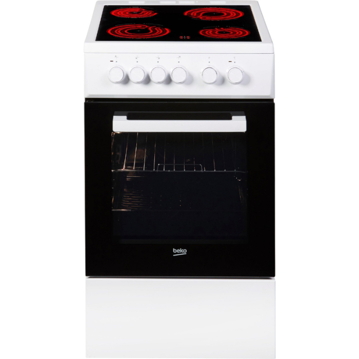 BEKO Električni samostojeći štednjak FSS57000GW s roštiljem male površine - Slika 4