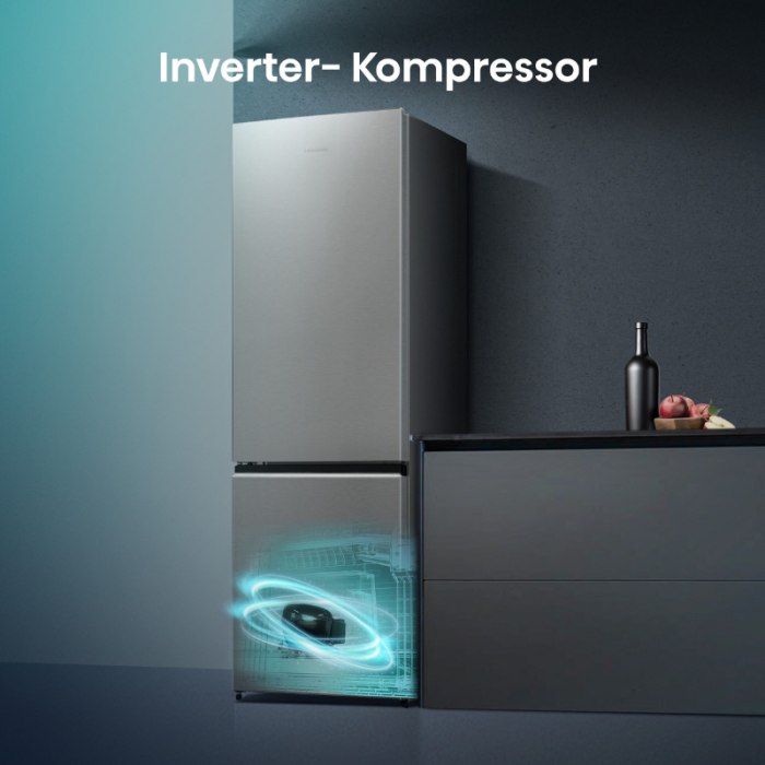 HISENSE Kombinacija hladnjaka i zamrzivača RB440N4ACA Potpuno bez smrzavanja, ladica za hlađenje 0°, stalak za boce, super zamrzavanje - Slika 7