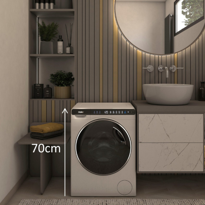 HAIER Perilica rublja MINI-WASHER HW50-BP12307 posebno kompaktne dimenzije (70 cm visine, 51 cm širine) - Slika 9