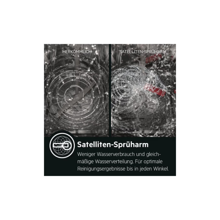 AEG FEE6491AZM 6000 SatelliteClean® ugradbena perilica posuđa 60 cm / AirDry - savršeni rezultati sušenja / MaxiFlex ladica za pribor za jelo - Slika 2