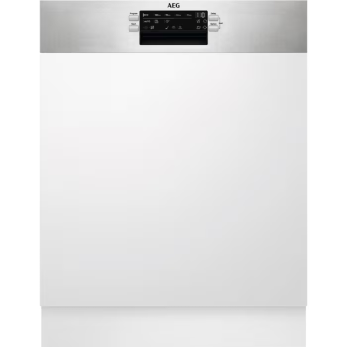 AEG FEE53680ZM 6000 SatelliteClean® ugradbena perilica posuđa 60 cm / AirDry - savršeni rezultati sušenja / košara za pribor za jelo - Slika 1