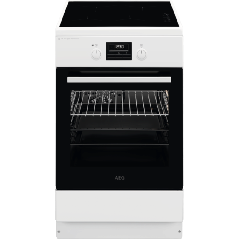 Bez naslova (800 x 800 piks.) - 2025-10-07T141425.174 AEG CIB56494BW Samostojeći štednjak s indukcijskom pločom za kuhanje / SteamBake / 50 cm - Slika 1