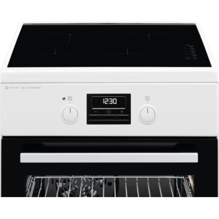 AEG CIB56494BW Samostojeći štednjak s indukcijskom pločom za kuhanje / SteamBake / 50 cm - Slika 2