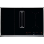 AEG CCE84543XB Samostalna ploča za kuhanje s integriranom napom / odvodom zraka prema dolje / recirkulacijom / 80 cm