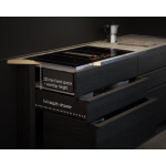 AEG CCE84543XB Samostalna ploča za kuhanje s integriranom napom / odvodom zraka prema dolje / recirkulacijom / 80 cm - Slika 5