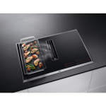 AEG CCE84543XB Samostalna ploča za kuhanje s integriranom napom / odvodom zraka prema dolje / recirkulacijom / 80 cm - Slika 2