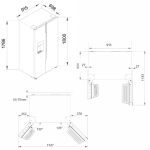 HISENSE Side-by-Side RSIM535ACE Dozator vode/leda, NoFrost, sa spremnikom za vodu, proizvedeno u Europi - Slika 26