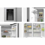 HISENSE Side-by-Side RSIM535ACE Dozator vode/leda, NoFrost, sa spremnikom za vodu, proizvedeno u Europi - Slika 23