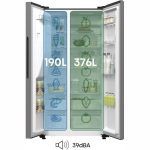 HISENSE Side-by-Side RSIM535ACE Dozator vode/leda, NoFrost, sa spremnikom za vodu, proizvedeno u Europi - Slika 24