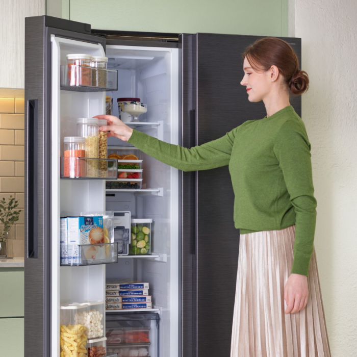 SAMSUNG Side-by-Side RS70F65KETEF No Frost+, Al Energy način rada, hlađenje metala - Slika 7