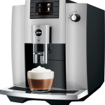 JURA Potpuno automatski aparat za kavu 15676 E6 Platinum (ECS) uključujući 24160 WiFi Connect