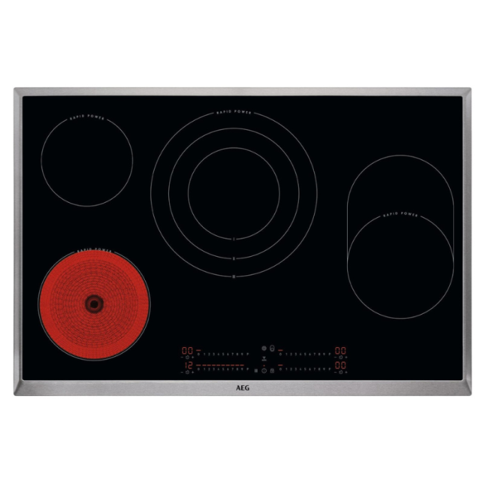 AEG HK857870XB Električna ploča za kuhanje 949598121 Timer, upravljanje dodirom - Slika 1