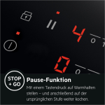AEG Indukcijska ploča za kuhanje serije 6000 TK85IM0FRB PowerBoost, 5 zona za kuhanje, Hob²Hood, Doublebridge, Proizvedeno u Njemačkoj - Slika 10