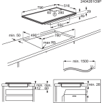AEG Indukcijska ploča za kuhanje serije 6000 TK85IM0FRB PowerBoost, 5 zona za kuhanje, Hob²Hood, Doublebridge, Proizvedeno u Njemačkoj - Slika 4