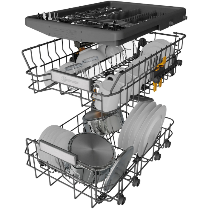 BAUKNECHT Ugradbena perilica posuđa BK6UB10BS7A0X PowerClean - Slika 12