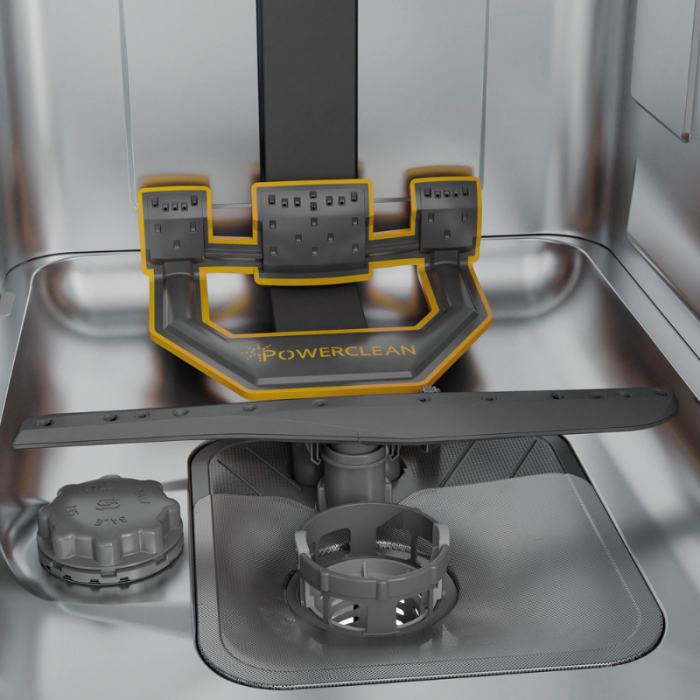 BAUKNECHT Ugradbena perilica posuđa BK6UB10BS7A0X PowerClean - Slika 9