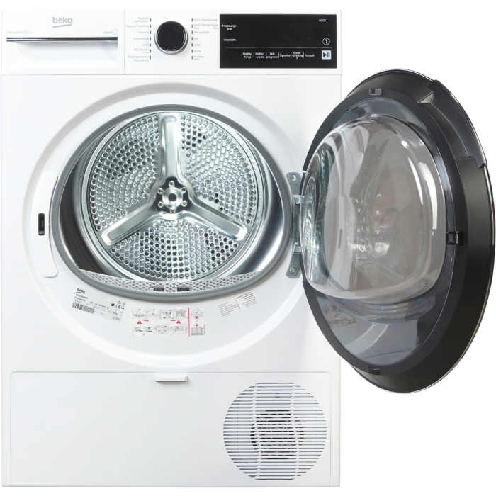 BEKO Sušilica s toplinskom pumpom B3T42240S Tihi rad zahvaljujući niskoj emisiji buke u zraku od 63 dB - Slika 5