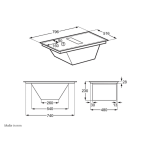 AEG Ploča za kuhanje s napom OCH84B03XB 949598225 tajmer - Slika 8